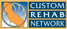 Image of the Custom Rehab Network logo.